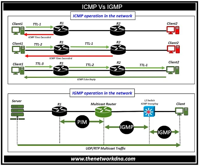 ICMP Vs IGMP